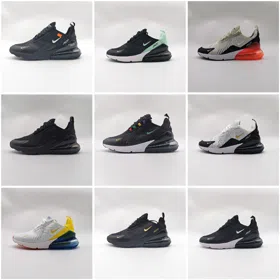 Nike Air Max 270 Retro Impact-resistant Low-top Air Cushioned Casual Running sneakers-2660  
