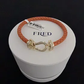 Feiden full diamond diamond horseshoe buckle bracelet-3998  