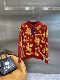 Louis Vuitton LV Thick Wool Blend Knit Sweater-5522  